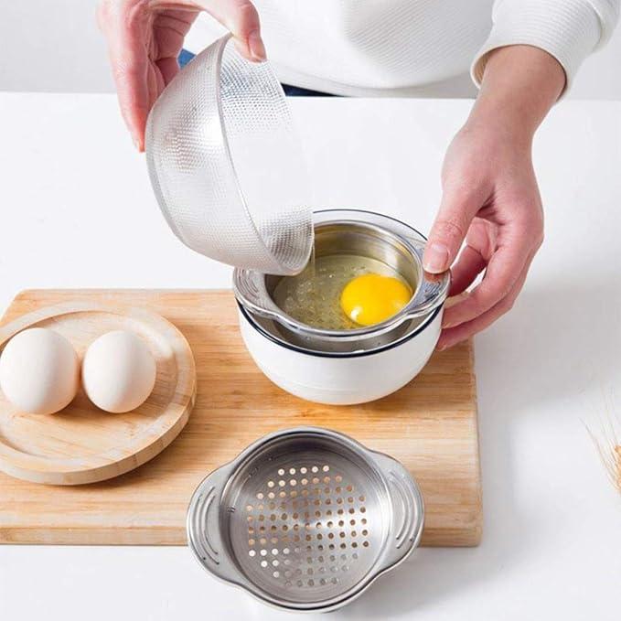 Tuna Strainer Food-Grade Stainless Steel Sieve Tuna Press Can Lid Oil Drainer Remover Canning Colander Oil Squezzer Easy to Clean Won't Absorb Any Odours