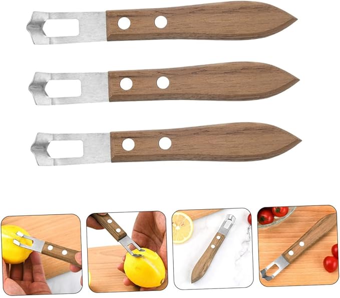 PRETYZOOM 3pcs Cheese Grater Ergonomic Handle Wear-resistant Sanitary for Cheese Butter Lemon for Friends Family