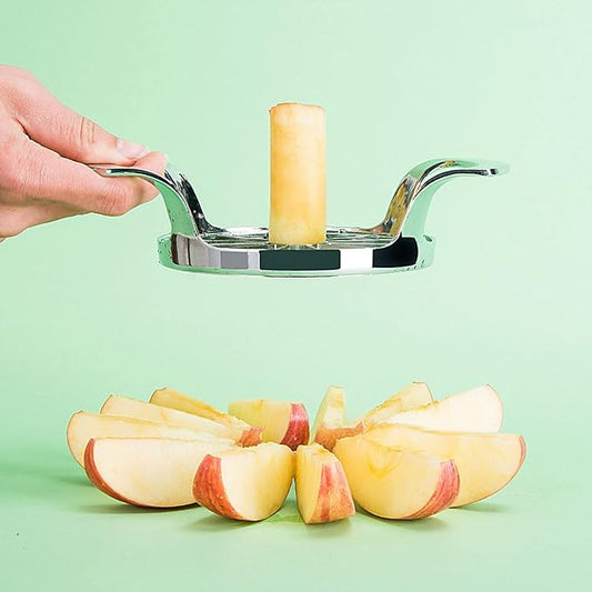 LIIGEMI Apple Slicer,12-Blade Extra Large Apple Corer, Heavy Duty Stainless Steel Apple Cutter and Divider,Easy to Use, Time-Saving.