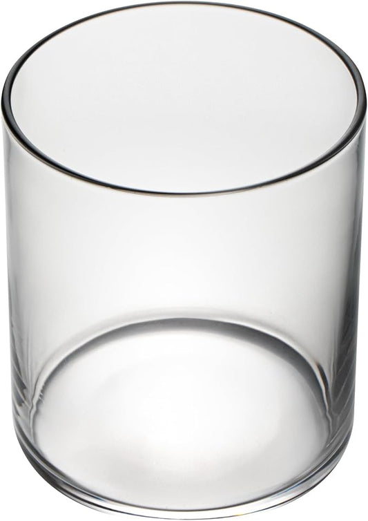 Restaurantware-Vetri 10 Ounce Old Fashioned Glasses, 24 Dishwashable Whiskey Glasses - No-Lead, Durable, Clear Glass Tumblers For Scotch, For Drinking Liquor, Cocktail, Bourbon, Cognac, And More
