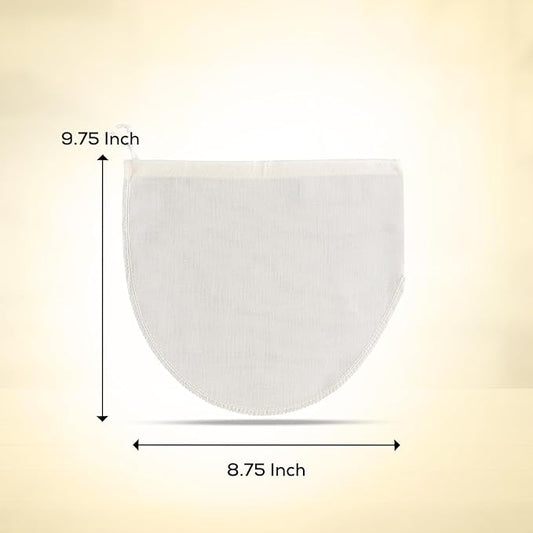 Mrs. Anderson’s Baking Jelly Strainer Bags, Natural Cotton Fine Mesh, Set of 2