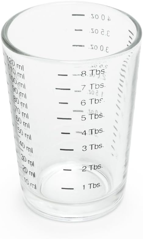 Fox Run Mini Measuring Cup Shot Glass, 4 Ounce