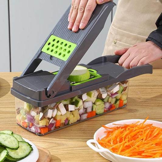 axGear Multifunction Vegetable Slicer Vegetable Food Cutter Onion Chopper