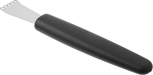 Mercer Culinary Citrus Zester - retail packaging,Black