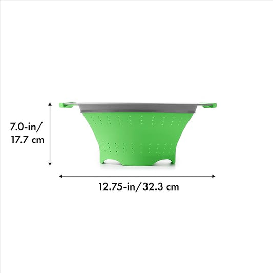 OXO Collapsible Colander, 3.5 quart, Green