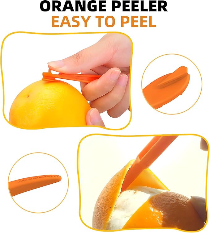 Trez Treamer 3pcs Vegetable Peeler for Kitchen Potato Peelers for Fruit Straight Blade Y Apple Peelers Orange Peeler Tool Zucchini Cucumber Peelers Cutter
