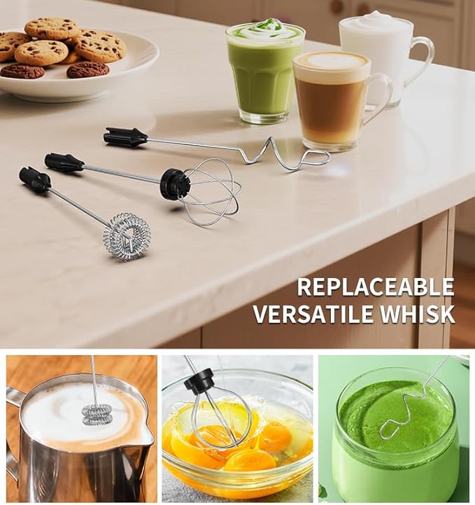 MF24 Milk Frother (Rechargeable with stand)