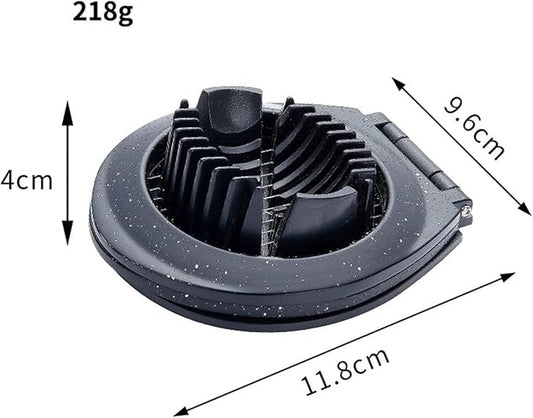 2-in-1 Boiled Egg Slicer,also Use For Creating Evenly Sliced Soft Fruits, Cheeses, And Vegetables Like Strawberries And Mushrooms