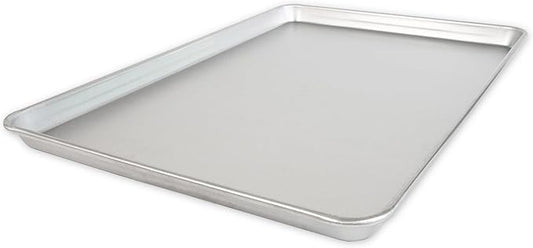 USA Pan Bakeware Traditional Aluminized Steel Uncoated Extra Large Baking Sheet Pan, Made without nonstick coating