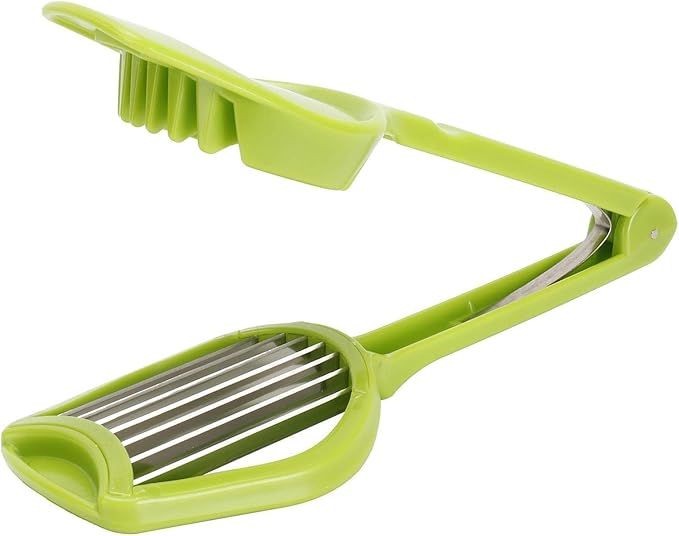 Egg Cutter, Hard Boiled Eggs Slicers Handheld Fruit Divider Vegetable Slicing Tool for Mushroom Strawberry Cherry Tomato Kiwi Kitchen Gadgets