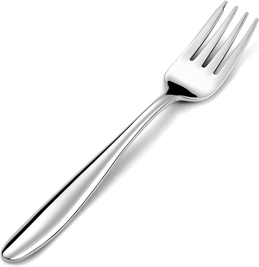 Salad Forks,Set of 12,18/10 Stainless Steel Flatware Salad Forks,7-Inch,Dishwasher Safe
