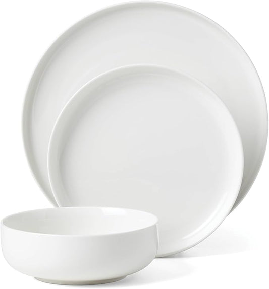 Oneida 899205 24 Seven White 24-Piece Dinnerware Set, Service For 8