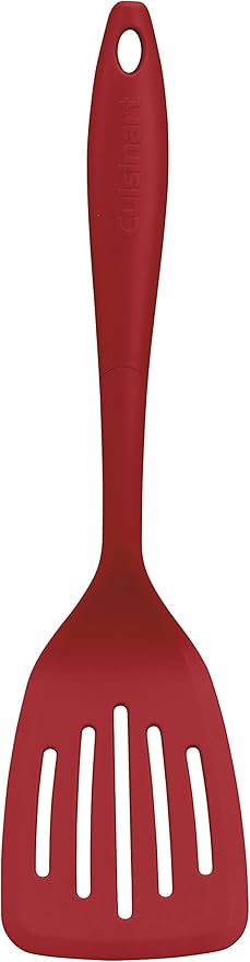Cuisinart Curved Handle Nylon Slotted Turner, Red, CTG-01-LTR