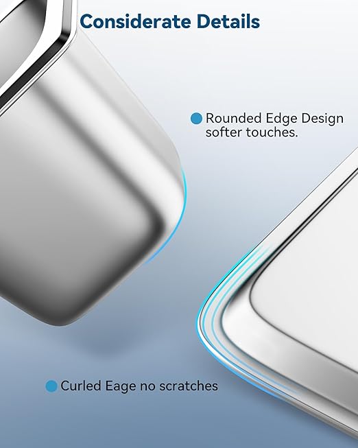 ZeroPone 6 Pack Hotel Pans 1/6 Size 6" Deep Steam Table Pan 22 Gauge Anti Jam Stainless Steel Hotel Food Pan