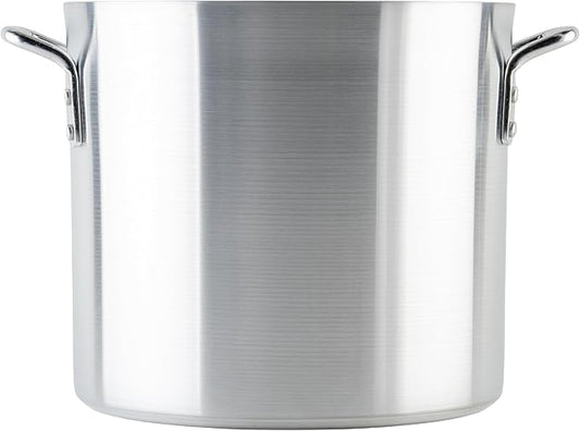Winware ALST-16 Professional Aluminum 16-Quart Stockpot, Silver