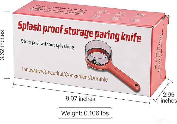 Peeling Knife With Storage Box, Fruit And Vegetable Peeler With Container, Double-Sided Stainless Steel Multi-Function Potato Peeler & Fruit Peeler, Durable Vegetable Peeler/Peeler For Home Kitchen