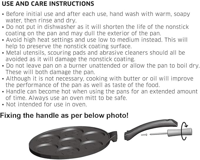 Egg Pan Omelette Pan Pancake Pan Maker Nonstick Egg Cooker Skillet for Pancakes Cookies Burgers Breakfast Pan