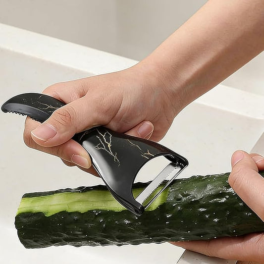 Potato Peeler, Smooth Peeler for Vegetables and Fruits with lightning Pattern,Vegetable Peeler with Stainless Steel Blade Effortless Peeling for Potatoes,Carrots,Fruits for Kitchen