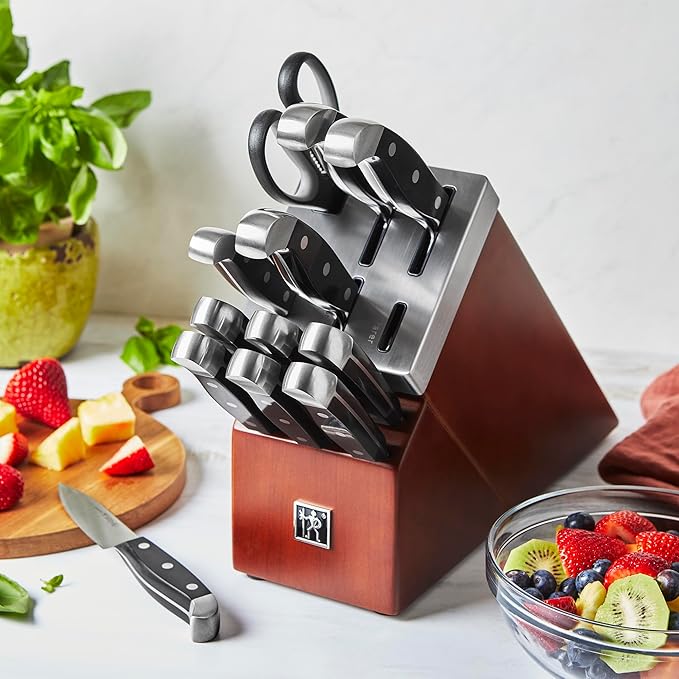 HENCKELS Statement 13-pc Self-Sharpening Knife Block Set