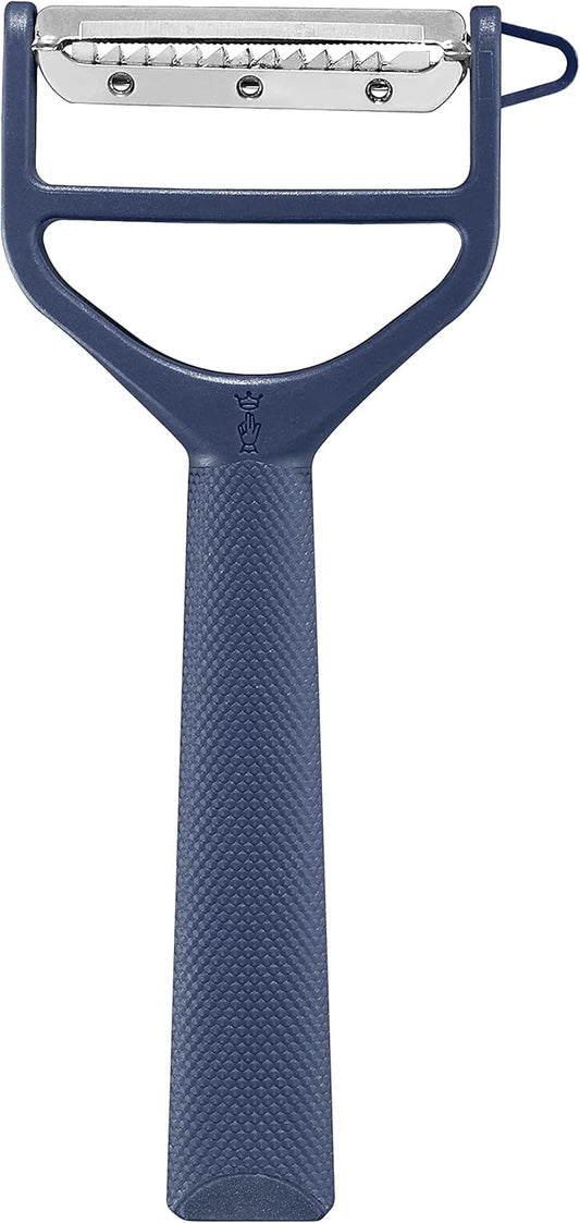 Opinel Les Essentials+ No. 315 Peeler, Corrosion Resistant + Dishwasher Safe, Made in France (Blue)