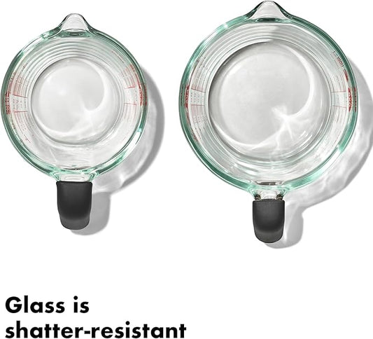 OXO Good Grips 2-Cup and 4-Cup Glass Measuring Cup Set