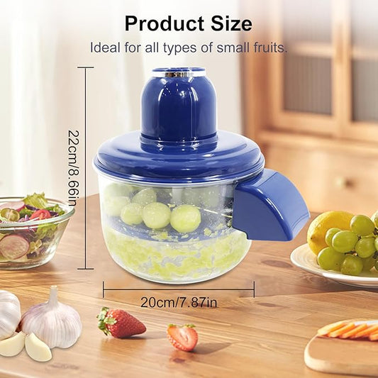 Electric Garlic Peeling Machine,Automatic Garlic Peeler for Grapes Cherry Skin Remover Small Fruits,Rechargeable & Portable Peeling Device for Home & Commercial Kitchen