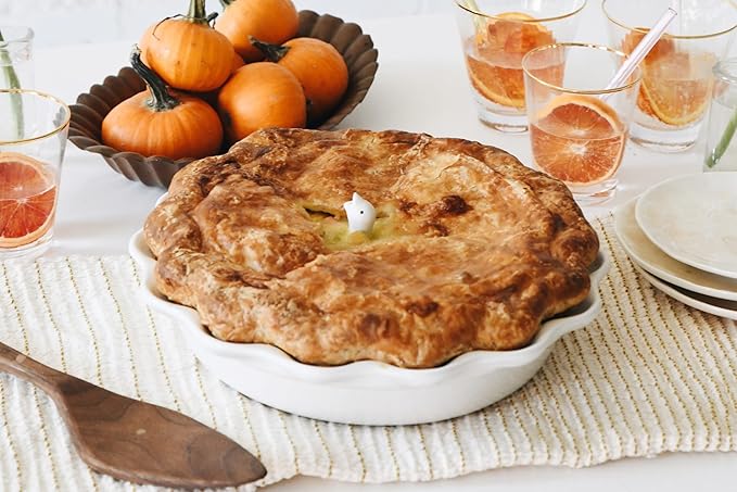 Le Creuset Stoneware 4 PC Heritage Bakeware Set, White