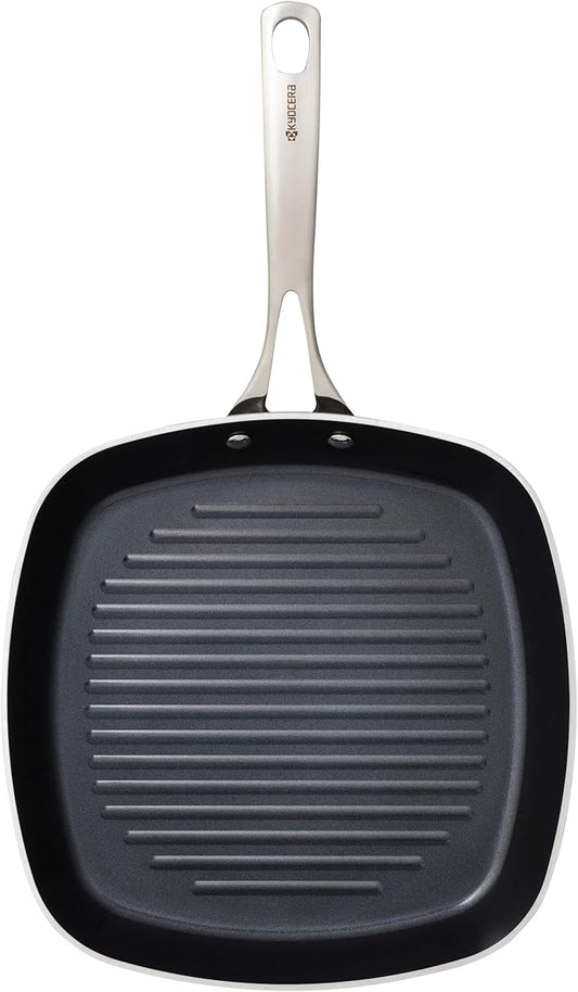 10" Ceramic PFAS-Free Non-Stick Grill Pan