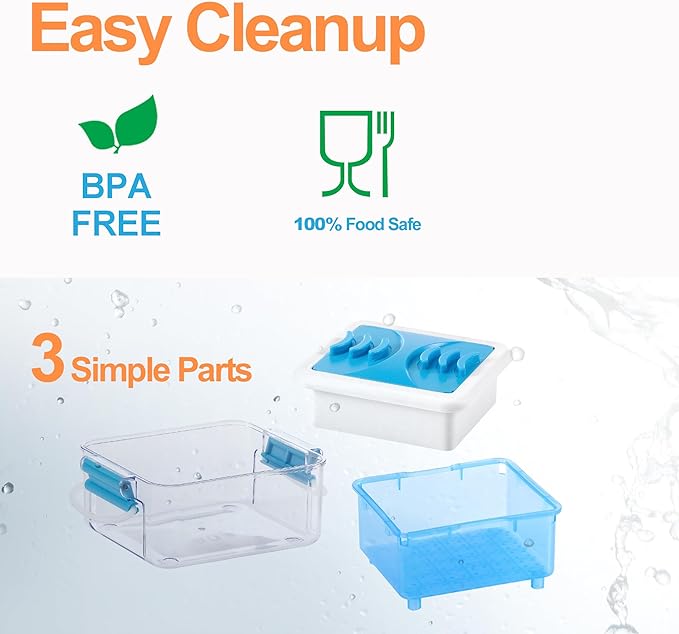 Tofu Press - Tofu Press Dishwasher Safe for Quickly Exacting Water from Organic Silken, Extra Firm Tofu