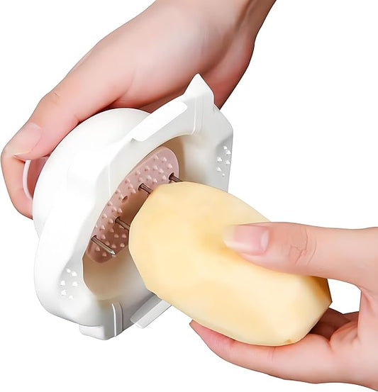 Onion Slicer Holder, Cut Resistant Finger Guard for Slicer and Vegetable Grater, Universal Protector Anti Cut Holder for Kitchen Tools, Graters and Food Prep Accessories