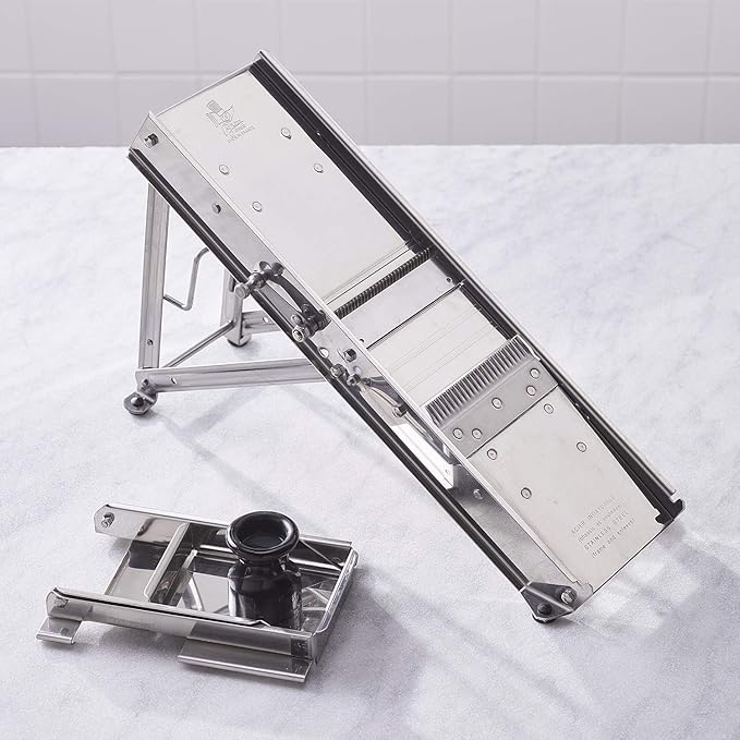 Paderno World Cuisine Bron Stainless-steel Mandoline with 38 Blades