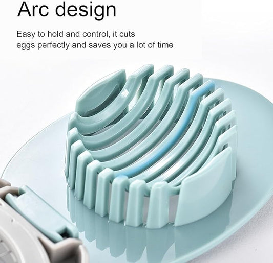 Egg Slicer for Boiled Eggs, Heavy Duty Egg Cutter with Stainless Steel Wire for Hard Boiled Eggs Kitchen Helper