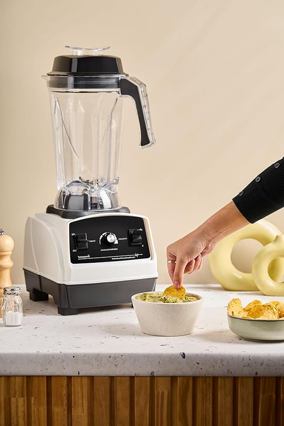 Turbosaver TB79 Professional Blender 1800W – 3.5HP, 35,000 RPM, Commercial Grade, Ice Crushing, 3.6L Tritan Jar