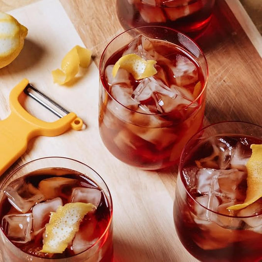 Made In Cookware - Drinking Glasses - 15 oz - Set of 4 - Made of Ultra-Durable Crystal - Crafted in Germany