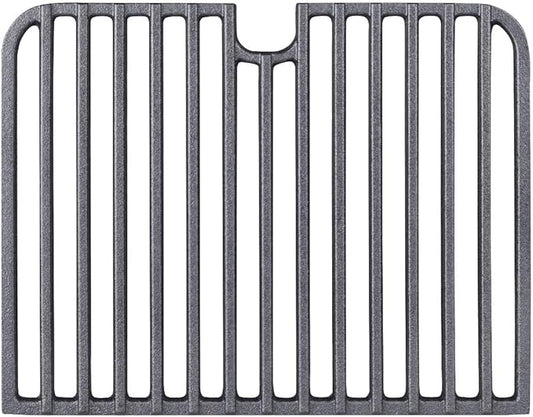 Cast Iron Go Grate (2), 5.8lbs, Rectangular, Heavy, Preseasoned, Non-Stick, Cooking-Grates, Fits Go Anywhere Charcoal and Gas Models