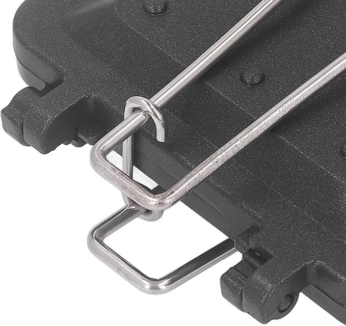 Hot Sandwich Maker, Foldable Non Stick Breakfast Maker Press Pan Stovetop Sandwich Toaster Cookware for Home Kitchen Outdoor Camping