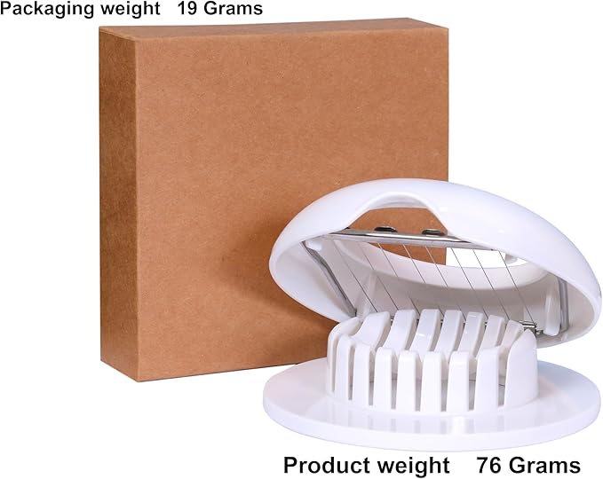 Eggs Slicer for Hard Boiled Eggs-Heavy Duty Stainless Steel Wire Multifunction for Strawberry Mushroom Soft Fruits, Easy to Clean 9x4.5 inches