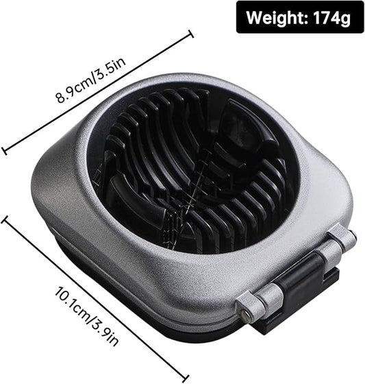 Egg Slicer, 2 in 1 Egg Slicer for Hard Boiled Eggs, Stainless Steel Wire Egg Slicers, Kitchen Multipurpose Egg Cutter with Storage Box, for Cutting Eggs, Strawberries and Cherry Tomatoes (Silver)