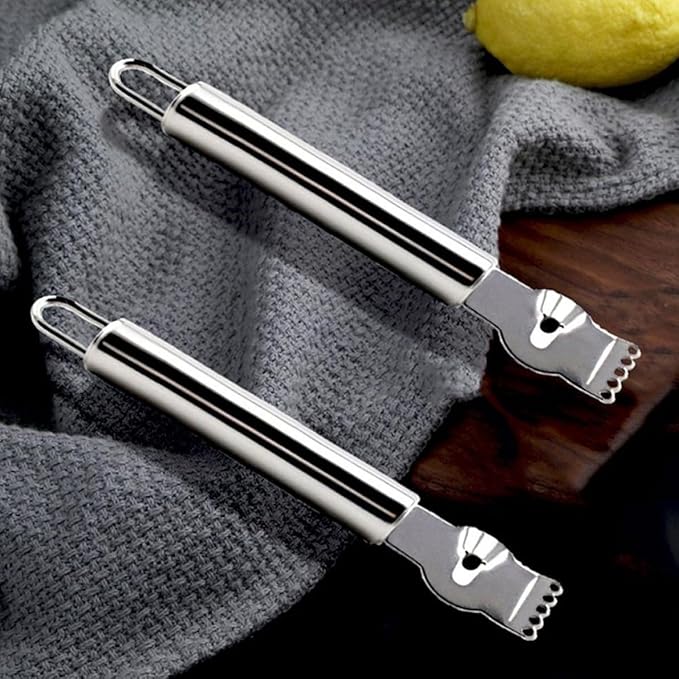 Lemon Zester Stainless Steel Citrus Grater Lime Oranges Peeler Fruit Slice Kitchen Tool zester Grater