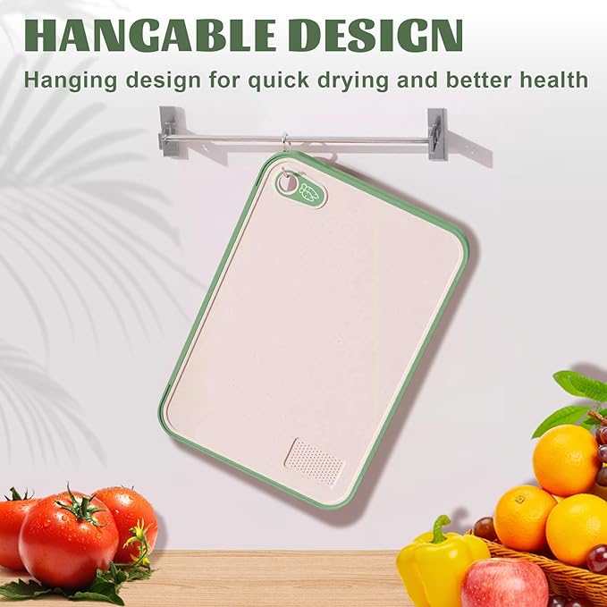 Wheat Straw Cutting Board, Double-SidedCutting Board