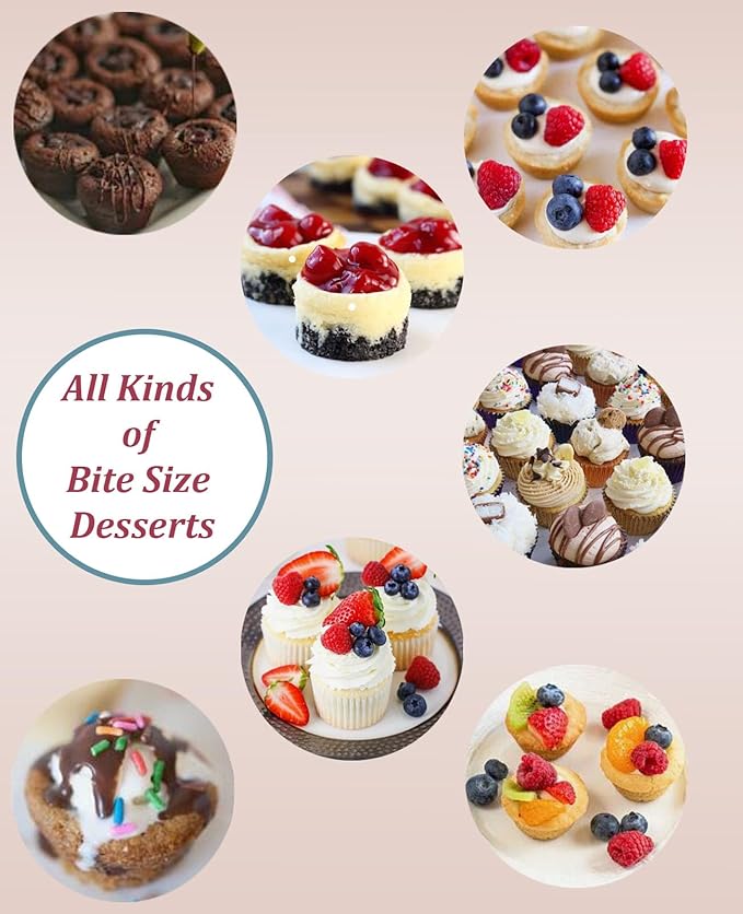 Sinoskye Silicone Muffin Pan, 12-Cup Cupcake Pan with Silicone Pastry Brush for Mini Egg Muffin, Keto Diet, BPA Free, Dark Red