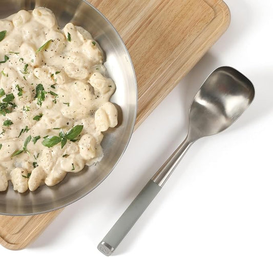 Calphalon Edge Stainless Steel Kitchen Spoon - Taupe
