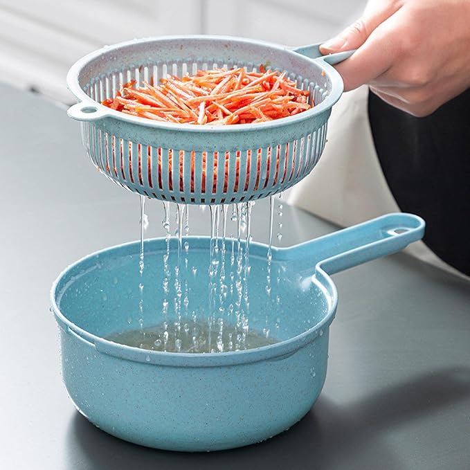 Kitchen multi-function shredded potato shredder household wiping scraper shredding shredding flower cut potato slices slicer