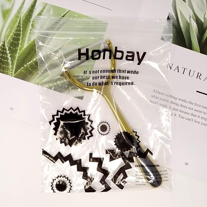 Honbay 1PCS Stainless Steel Golden Y Vegetable Fruit Peeler for Home Kitchen (Gold)