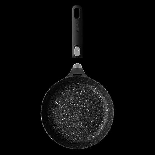 BergHOFF GEM Non-Stick Cast Aluminum Frying Pan 10" 1.8 qt. Stay-Cool Detachable Handle Ferno-Green PFOA-Free Induction Cooktop Fast Heating Oven Safe