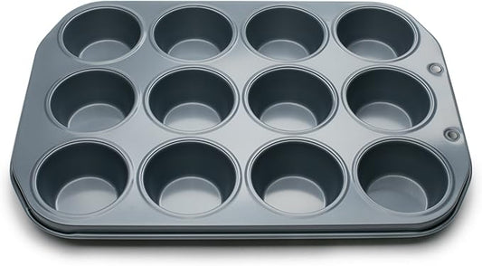 Fox Run Muffin Pan, 12-Cup, Preferred Non-Stick