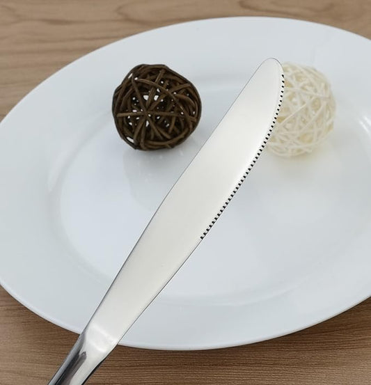 16-Piece Stainless Steel Dinner Knives Set