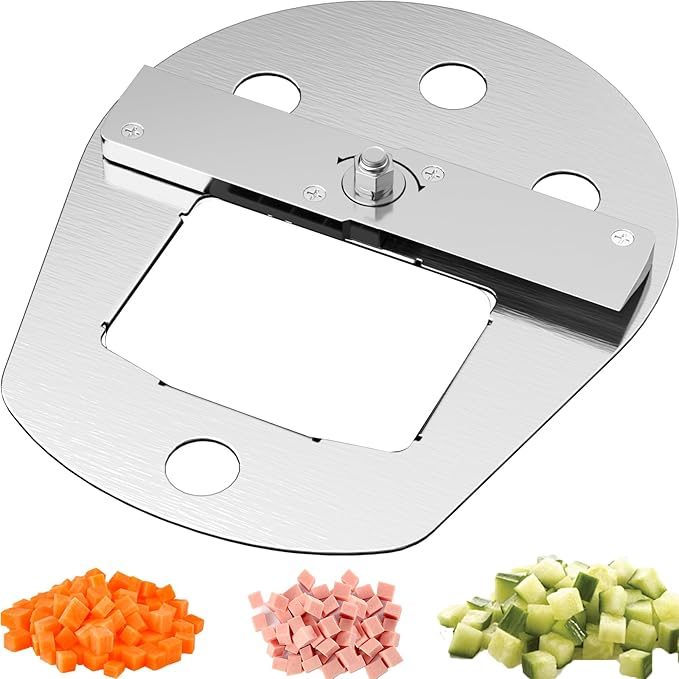 TERUISI 4-In-1 Electric Vegetable Chopper Blade Accessory, Dicing Blade Disc Assembly, Replaceable Blades for GJ817