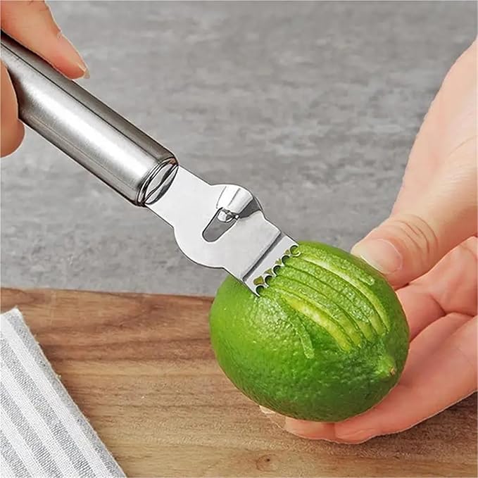 Stainless Steel Lemon Peelers Orange Citrus Zester Fruit Peeler Kitchen Gadgets