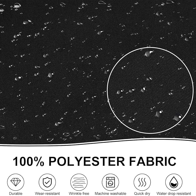 Highland Cow in Sunflower Field Apron, Adjustable Kitchen Sunset Design Aprons with Pockets for Cooking BBQ Gardening, 28×33 IN, Holiday Gifts for Women Wife, for Chef Baking, Oxford Fabric